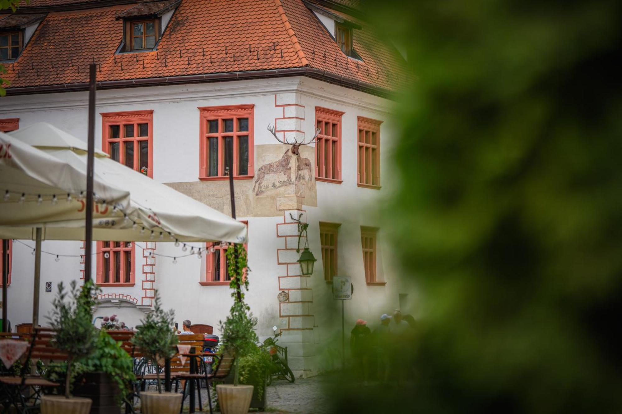 Готель Casa Cu Cerb Сігішоара Екстер'єр фото